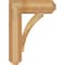 Ekena Millwork Thorton Craftsman Rough Sawn Bracket, Western Red Cedar, 6"W x 22"D x 30"H BKT06X22X30THR04RWR - alternate 2